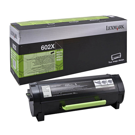 Оригинальный картридж Lexmark 60F2X00 Black Toner Cartridge (602X) 20K